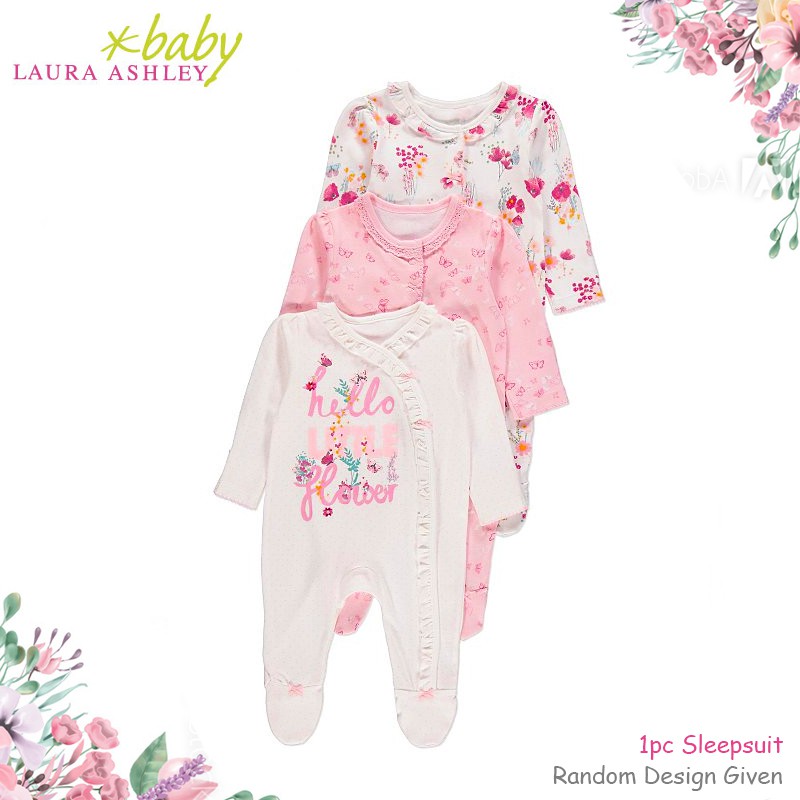 laura ashley baby girl onesies