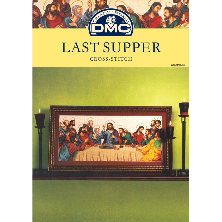 Dmc Last Supper Cross Stitch Kit Eck 092 Shopee Philippines