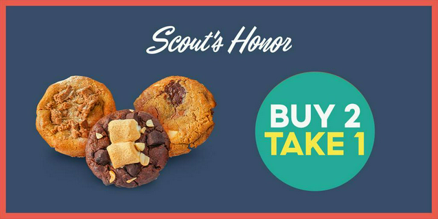 Scout's Honor Buy 2 Take 1 Cookie ShopeePay Discount