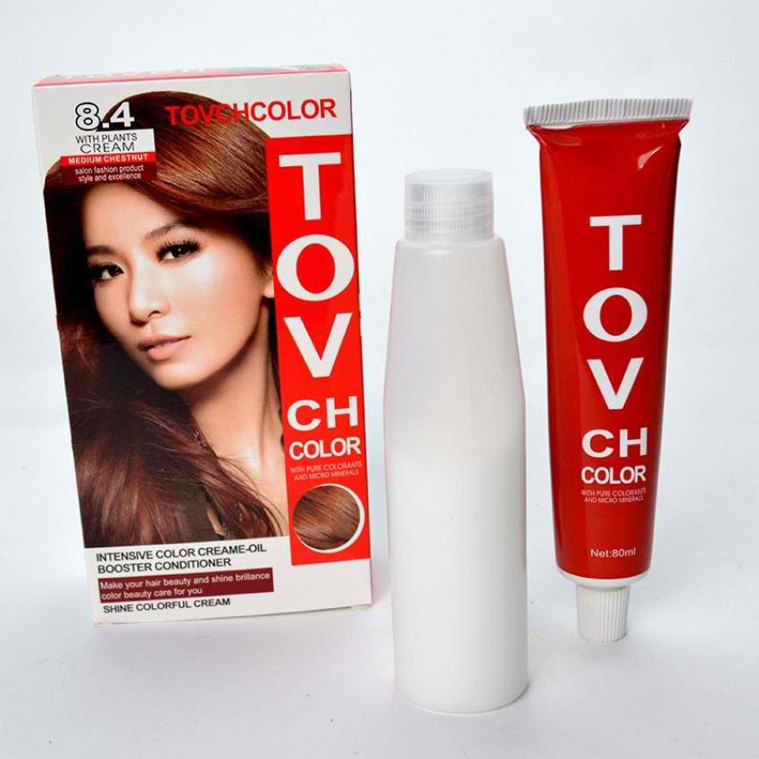 Tov Hair Color No 8 4 Medium Chestnut Shopee Philippines
