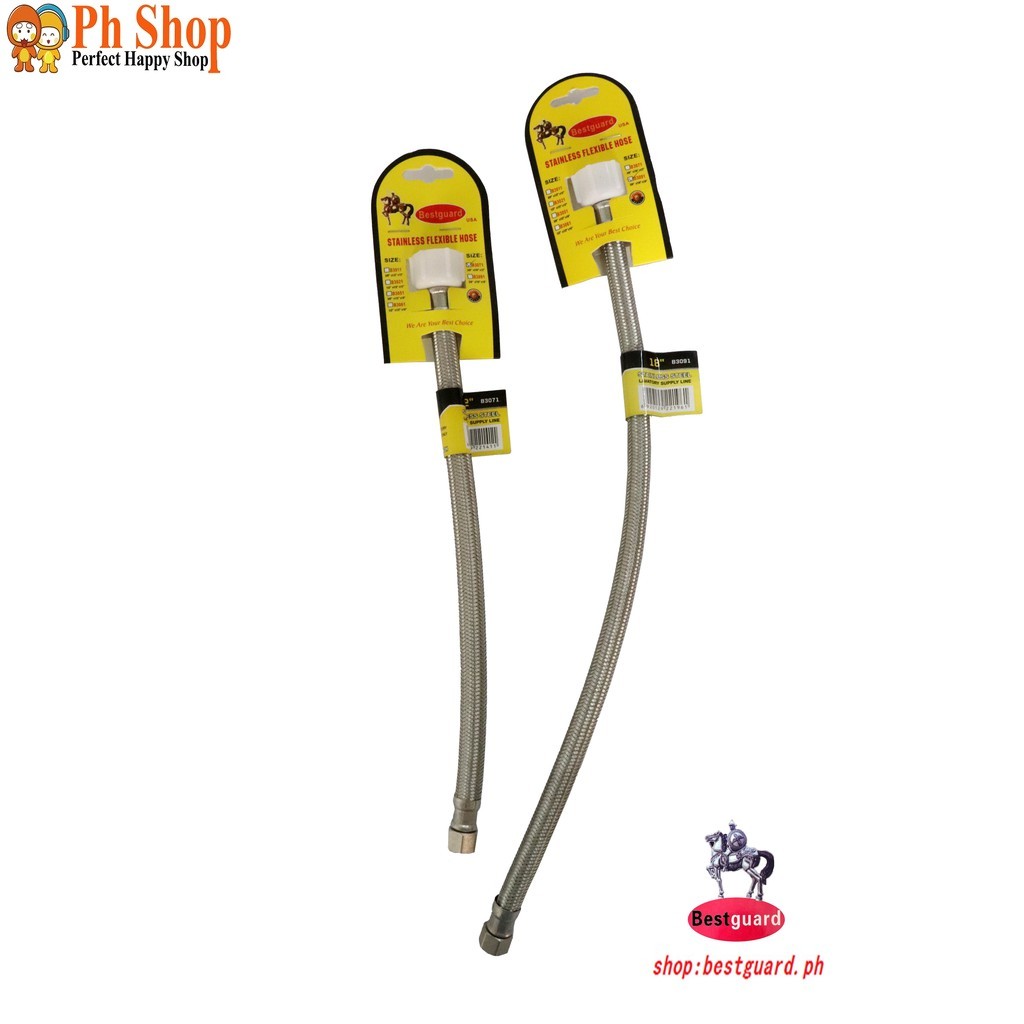 Bestguard B3071/B3091 Stainless Flex.Hose(Water Closet) Good