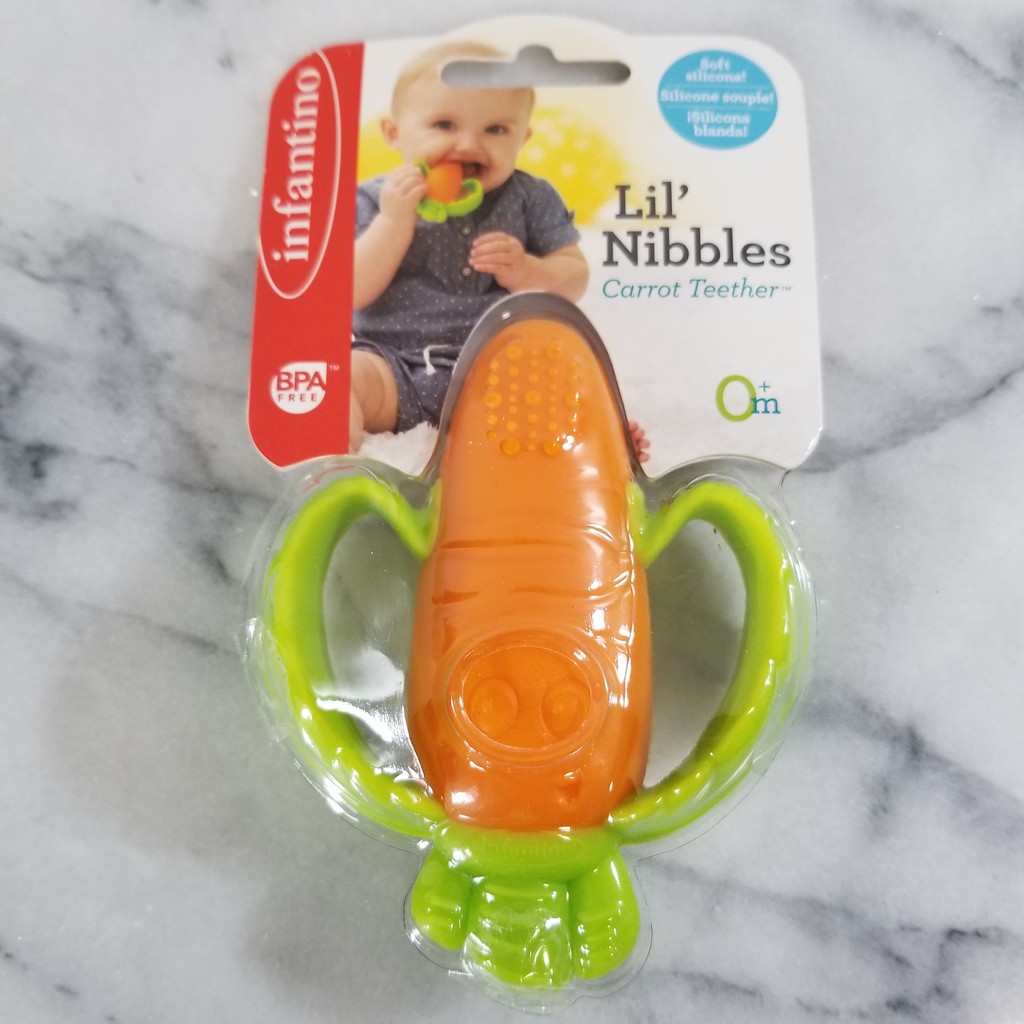 infantino carrot teether