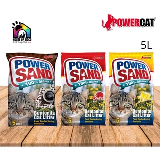 Powersand Bentonite Cat Litter 5L