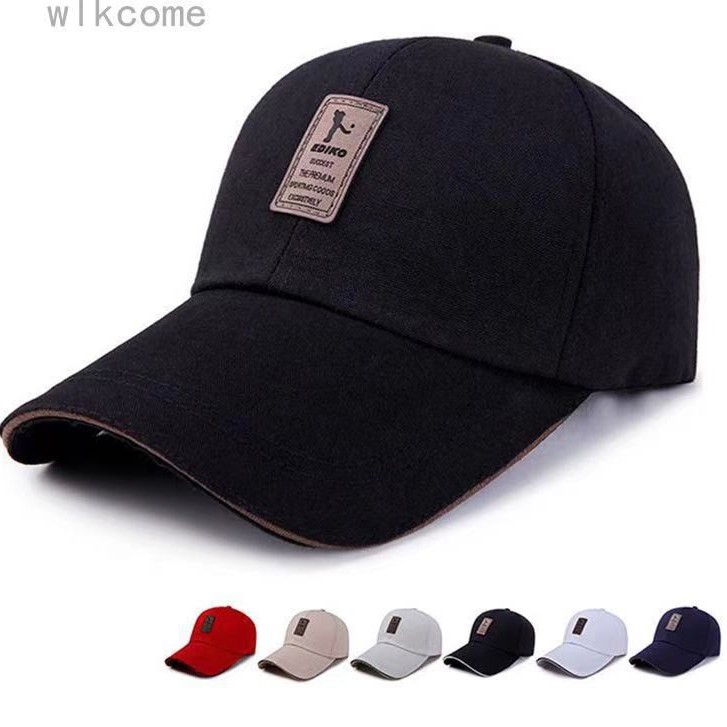 Black Plain Metal Adjust Cap Fashion Hats Outdoor Bull Caps Close ...