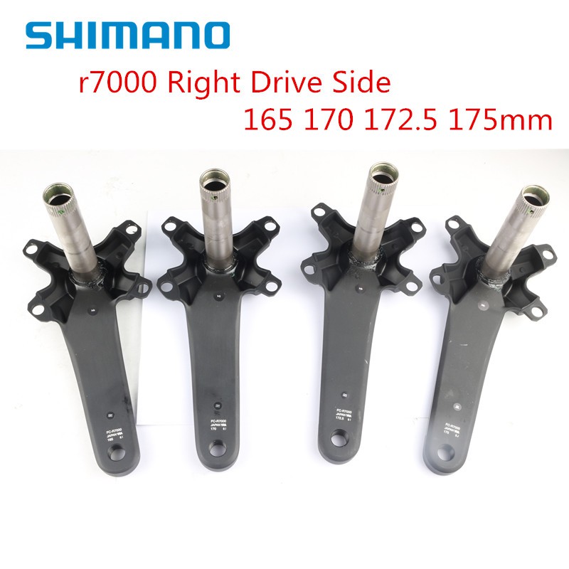 Shimano 105 R7000 Road Bike Bicycle Crank Arm Right Side Drive Side 110bcd 165 170 172 5 175 Origin Shopee Philippines