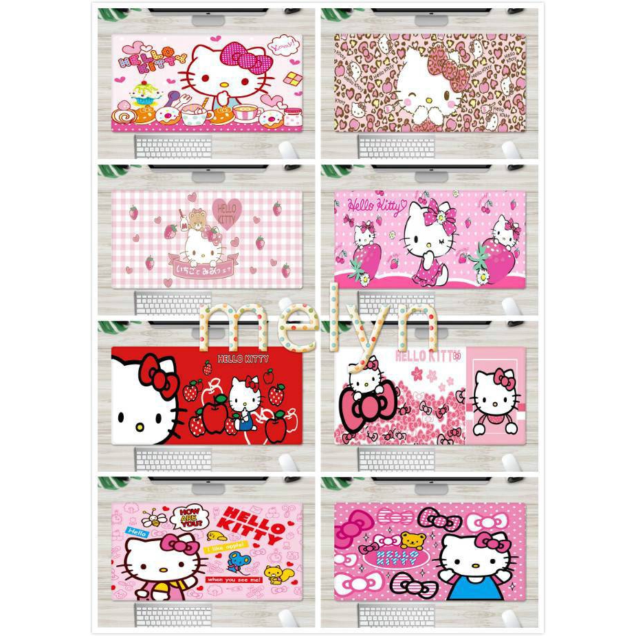 Hello Kitty Large Mouse Pad Waterproof Antifouling Mouse Pad Exquisite ...