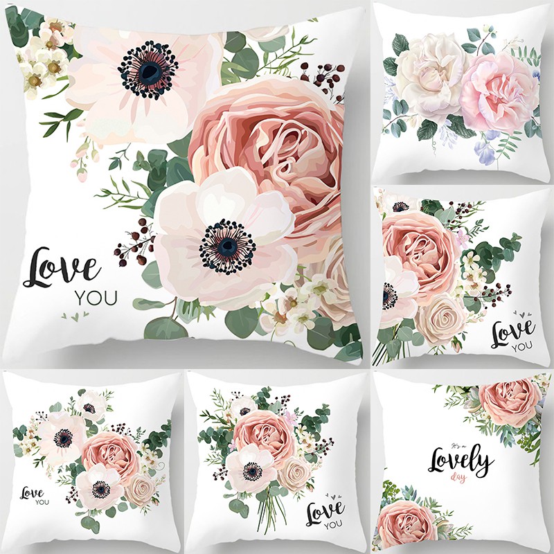 flower designs for pillow cases