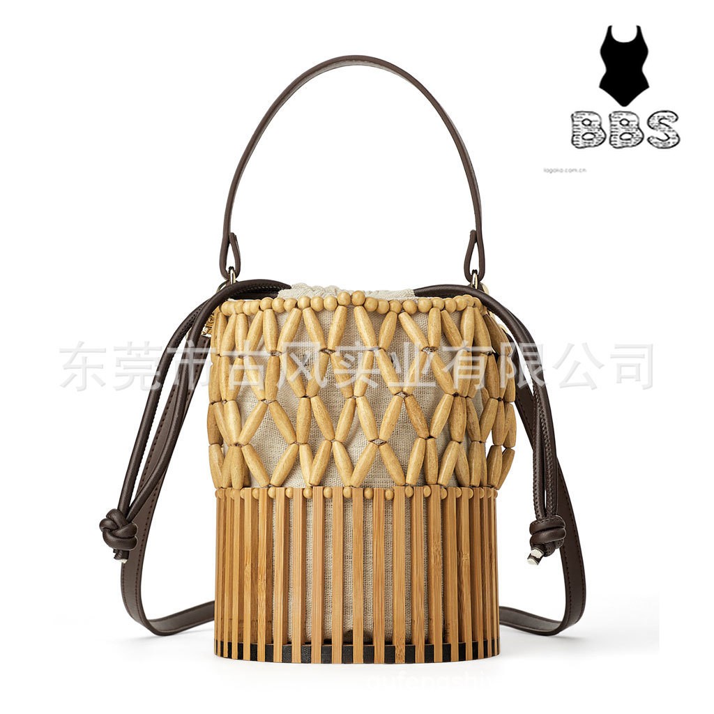 bamboo crossbody bag