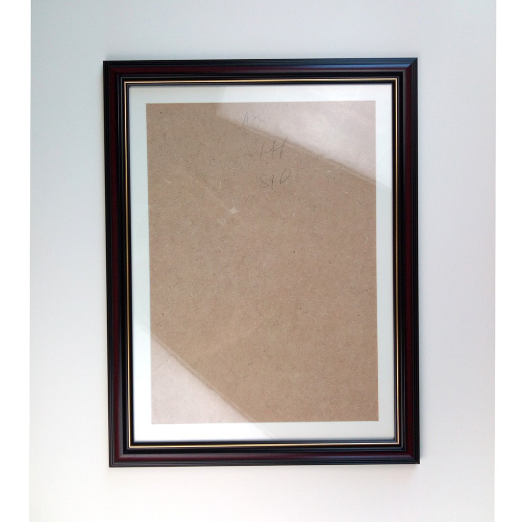 A3 size frame 29.7x42.0cm, 11.69"x16.53" picture frame with matting and
