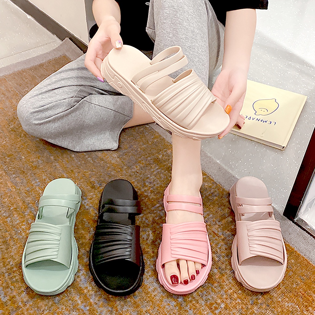 DX COD #6625 Women Fashion Thick Platform Muffin Sandals Casual And ...
