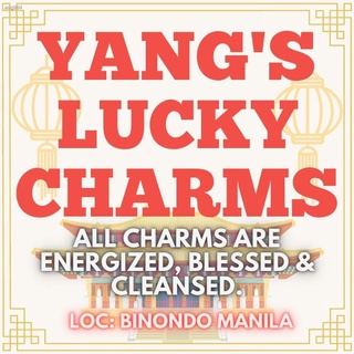 Vouchers & Services YANG'S  BLESSED LUCKY CHARMS MINER'S LINK (ENERGIZED and CLEANSED) For Live Feed