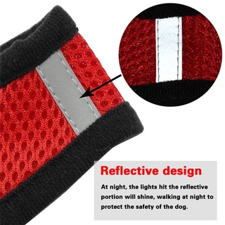 Pet Dog Harness Soft Mesh Chest Strap Dog Harness Pet Training Supplies Adjustable Outdoor Walking dogs Leashs #8