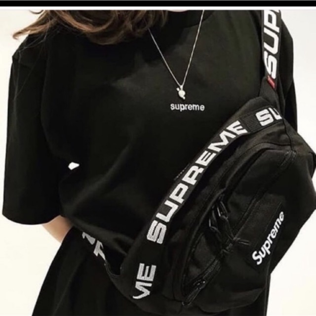 supreme ss18 waist bag black