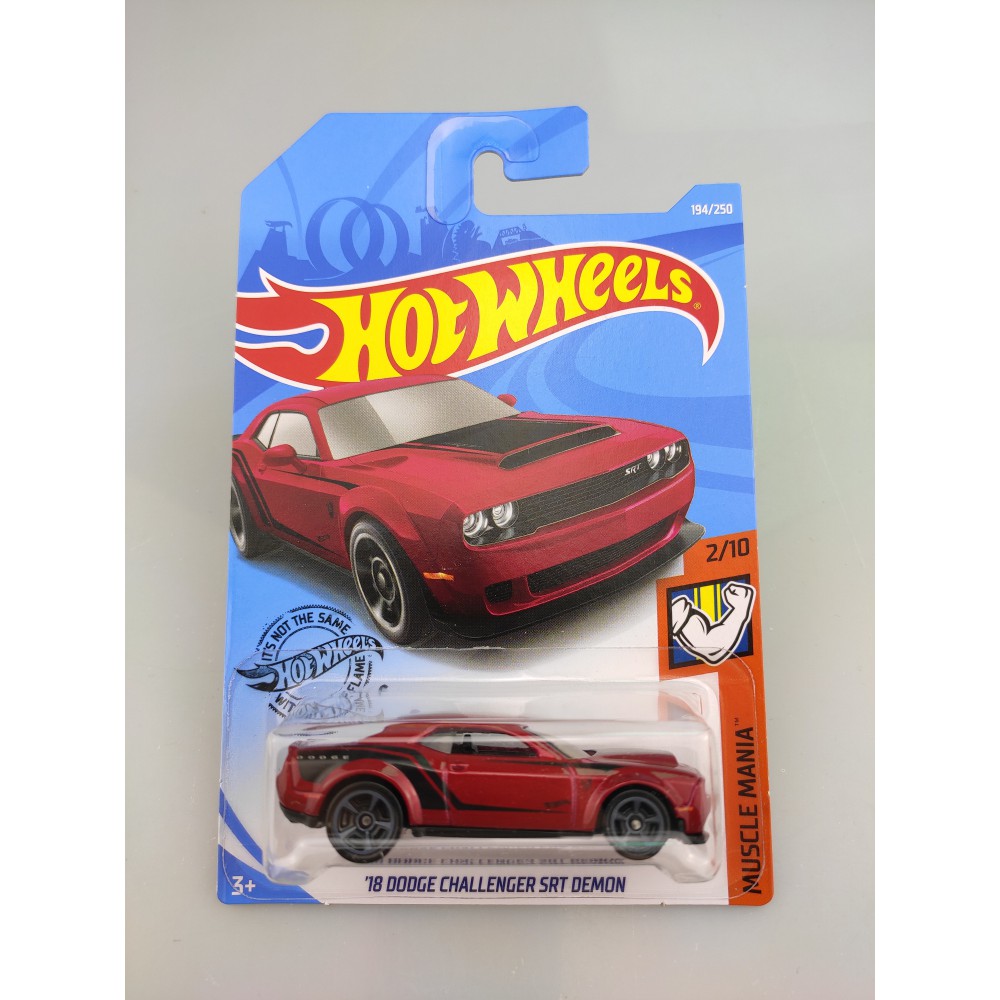 challenger demon hot wheels