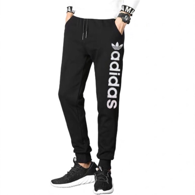 adidas joggers with zipper pockets