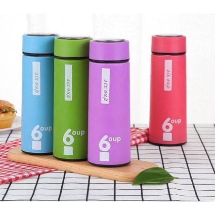 MINI Fashion Glass Tumbler leak-resistant - 450ml Tumbler 6cup Glass ...