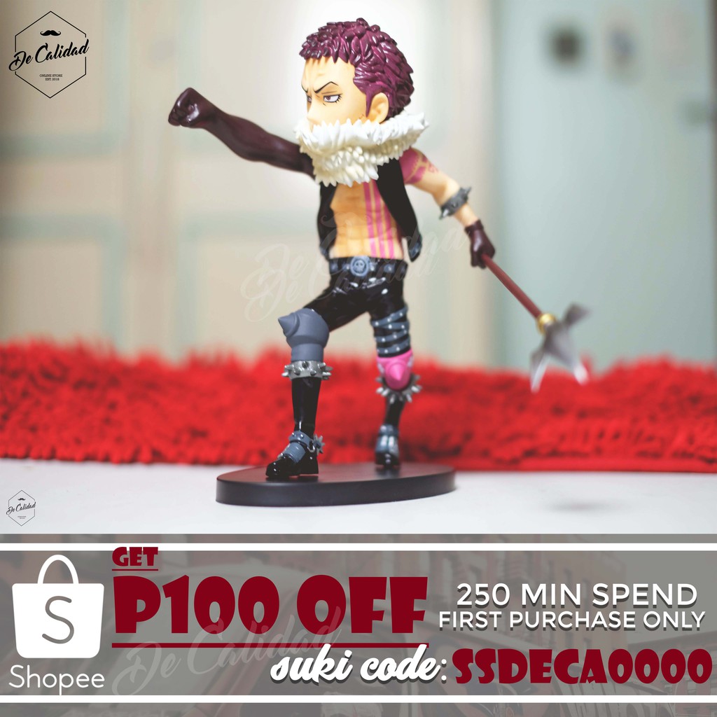 One Piece Charlotte Katakuri Action Figure 22cm Shopee Philippines