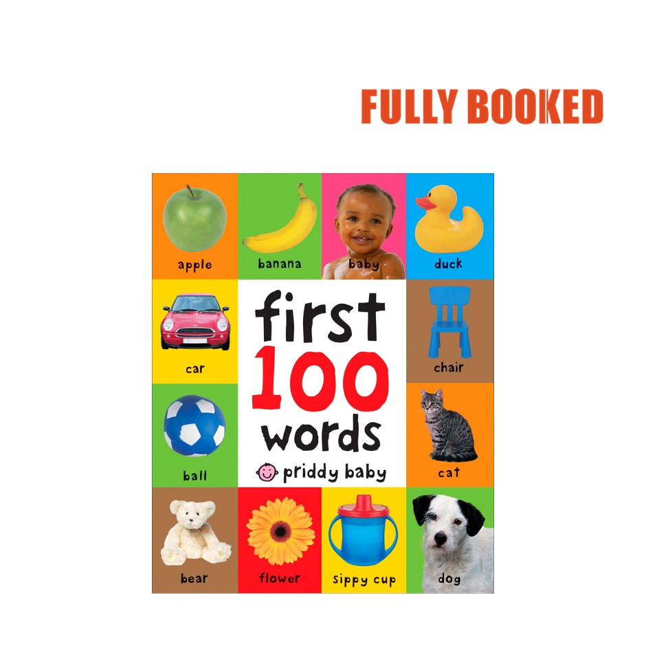 First 100 words board book by roger priddy shopee philippines