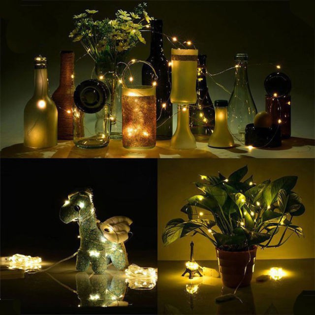 2M 20 LED Fairy String Lights Battery Power Operated COD CBL20