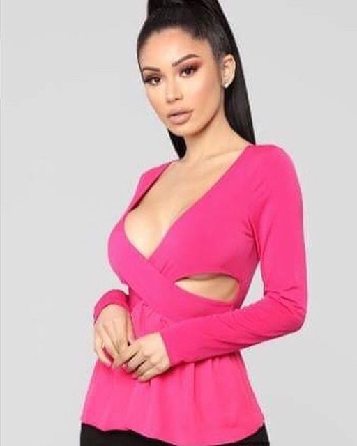 fashion nova peplum top