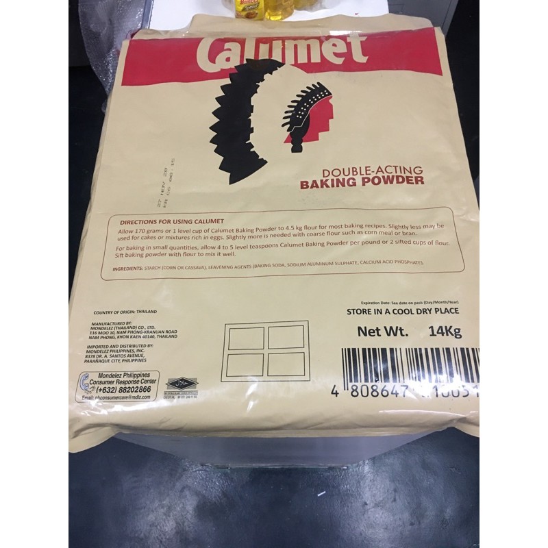 Calumet Double-Acting Baking Powder 14kg (Original Packaging) | Shopee ...