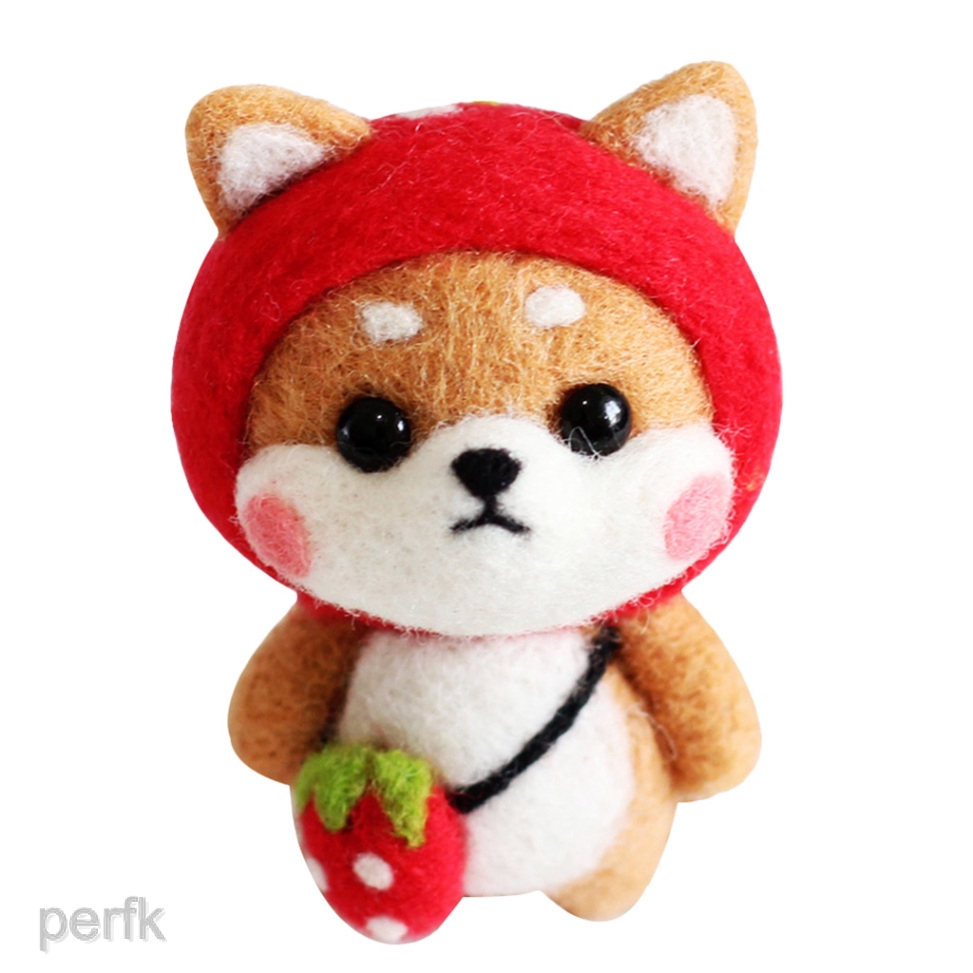 Cute Shiba Inu Dog Needle Felting Kit Arts And Crafts Wool Kit Diy Decoration Shopee Philippines