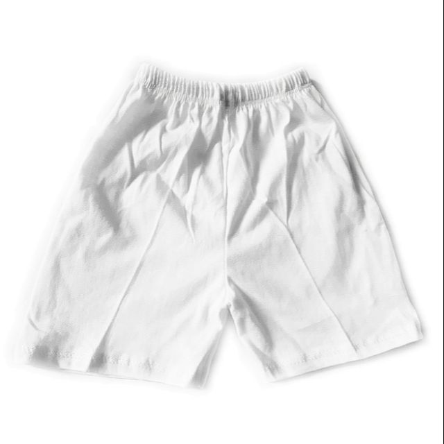 newborn white shorts