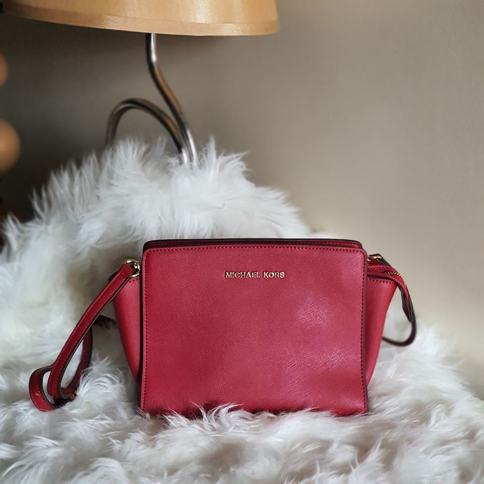 selma mini saffiano leather crossbody michael kors