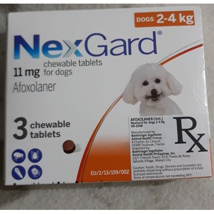 are nexgard chewables safe for dogs