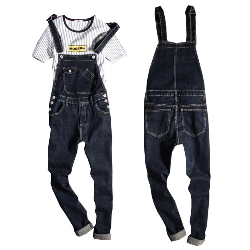 denim overalls mens skinny