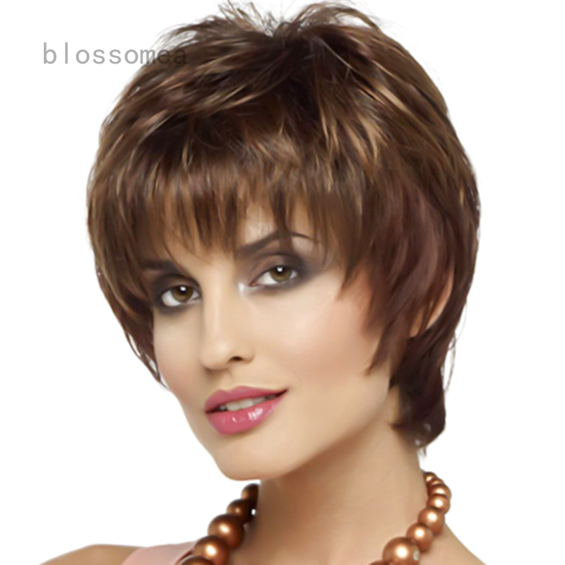 ladies short curly wigs