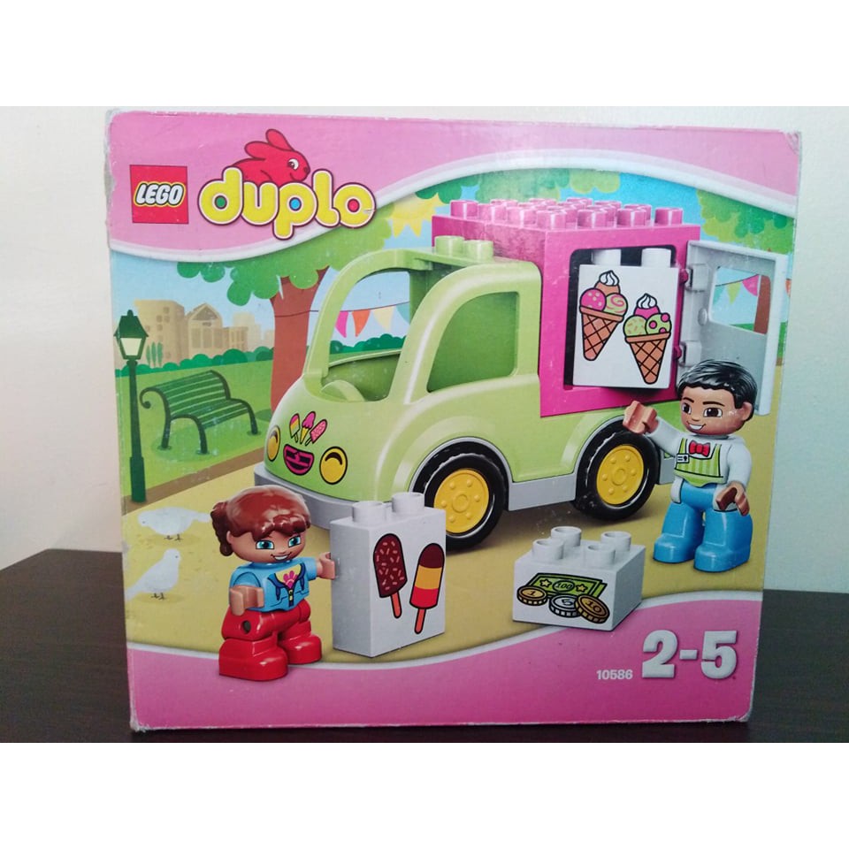 lego duplo truck and tracked excavator instructions