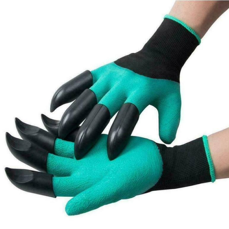COD Gardening Gloves For Garden Digging Planting with Protection Gloves 8 Claw