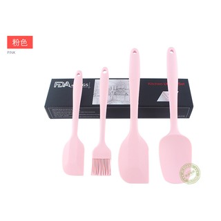 pink rubber spatula