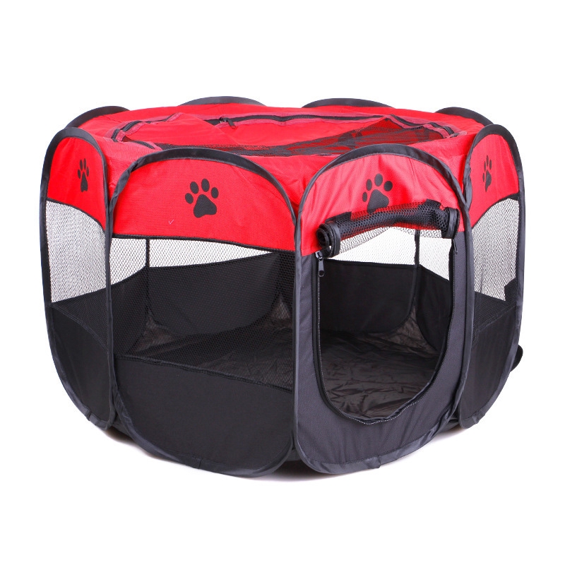 Cat kennel, dog kennel, large maternity room, anti-jumping, premium quality, foldable, available in 2 sizes, no installation required. Notice 360 degrees. #9