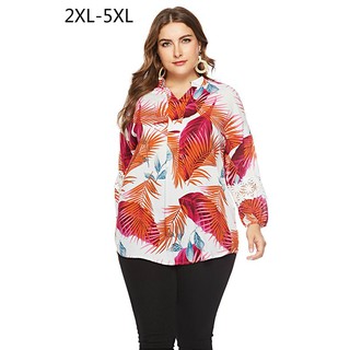 women's plus size orange shirts