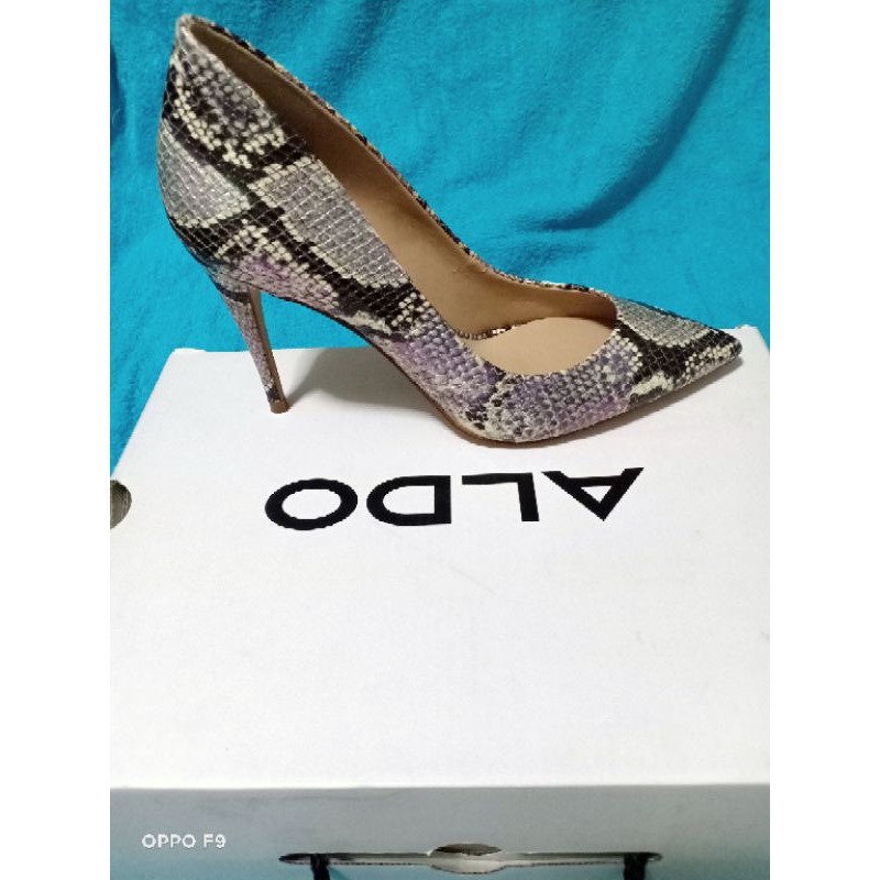 aldo snakeskin flats