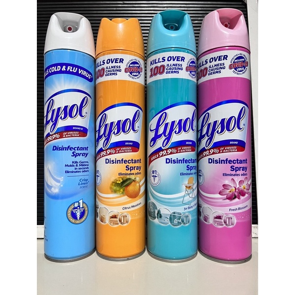 Lysol Disinfectant Spray 510grams Shopee Philippines