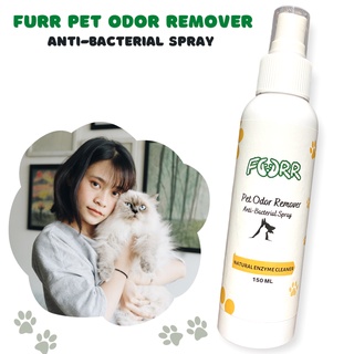 Furr Pet Odor Remover Spray Disinfectant Cleaning Spray Anti Bacterial Spray Dog Cat Urine Anti-Bac