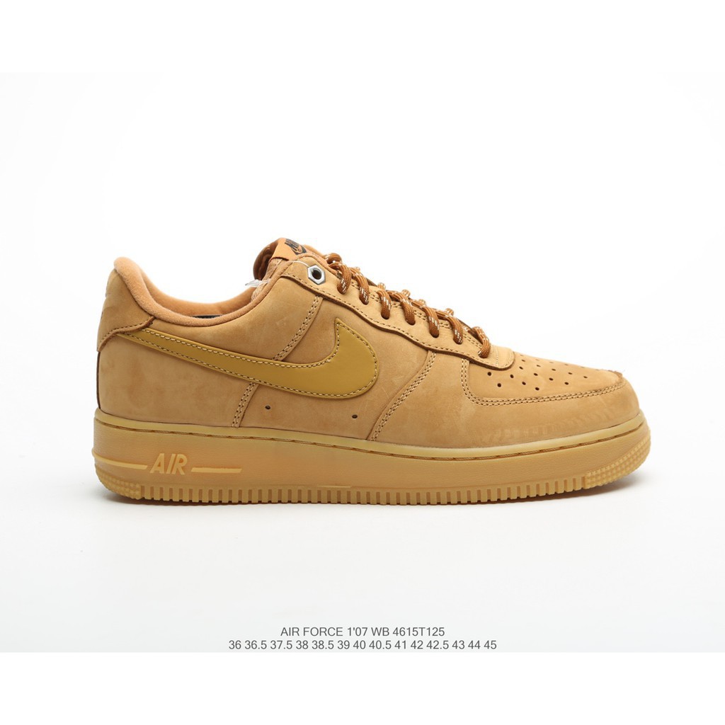 nike wheat air force 1 low