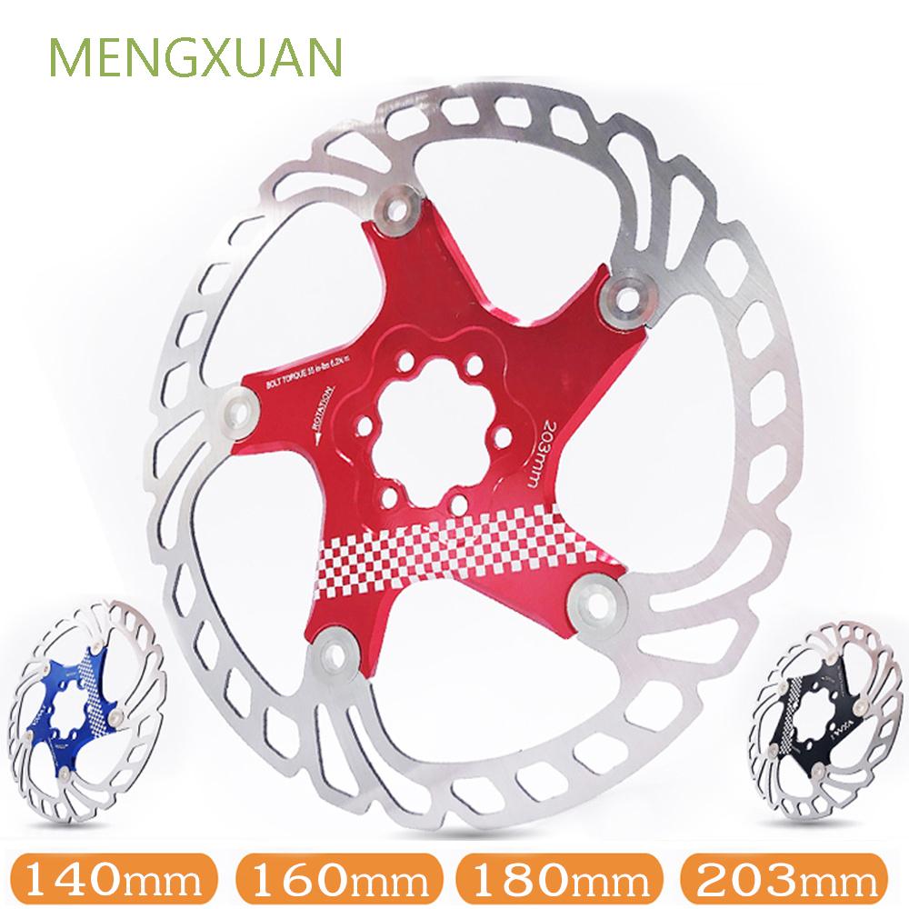 MENGXUAN 6 Bolts Bicycle Brakes Cycling Accessories Brake Discs Float