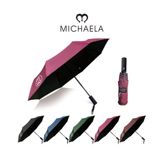 MICHAELA Automatic Umbrella Reinforced 8 Ribs Against UV Crazy Wind Heavy Rain Umbrella MUM81104 2M
