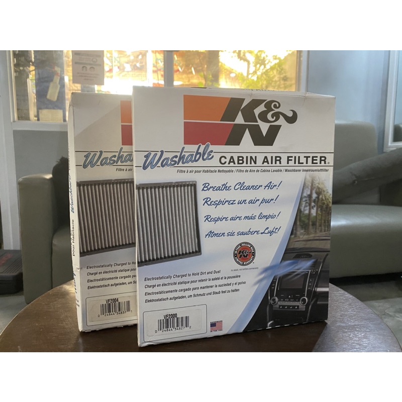 ORIGINAL K N CABIN AIR FILTER NEW MONTERO NAVARA DMAX VIOS RUSH 
