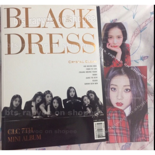 Clc Black Dress Album Complete Inclusions Onhand Shopee Philippines