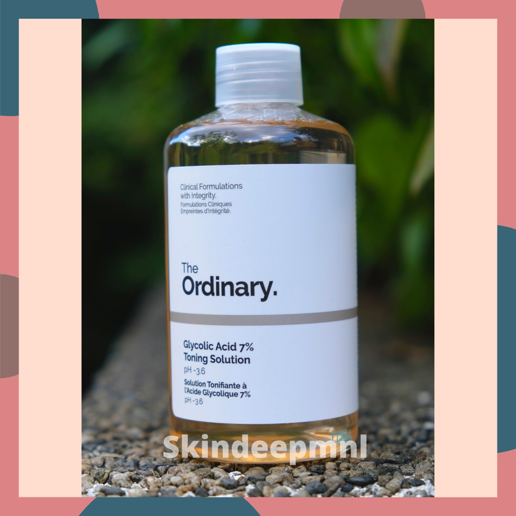 The Ordinary Glycolic Acid 7 Toning Solution 240ml Shopee Philippines