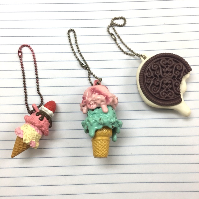 Sweets Ice Cream Keychain (100 each) | Shopee Philippines