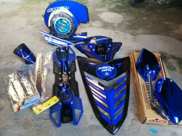 Set Up Mio Sporty Matte Gray Design Matte