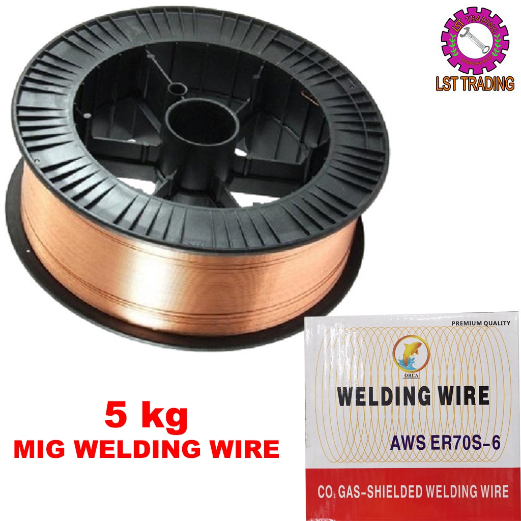 ER70S6 MIG WIRE 0.8MM 5KG / WELDING WIRE / MIG WELDING WIRE / WAYAR