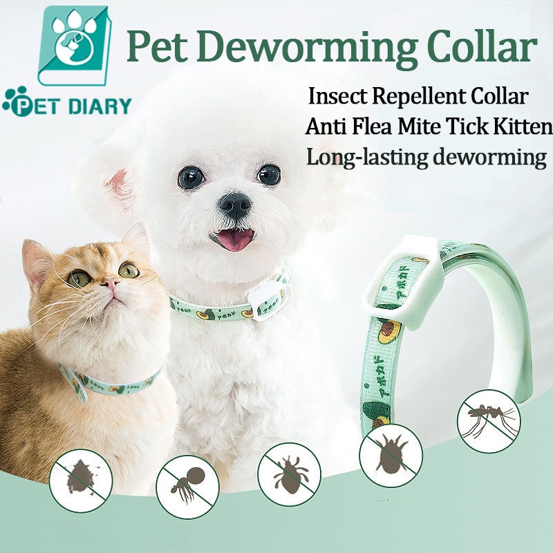 Pet Deworming Collar 8month Lasting Protection Anti Insect Flea Tick 