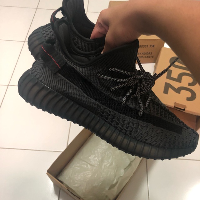 yeezy 350 black nr